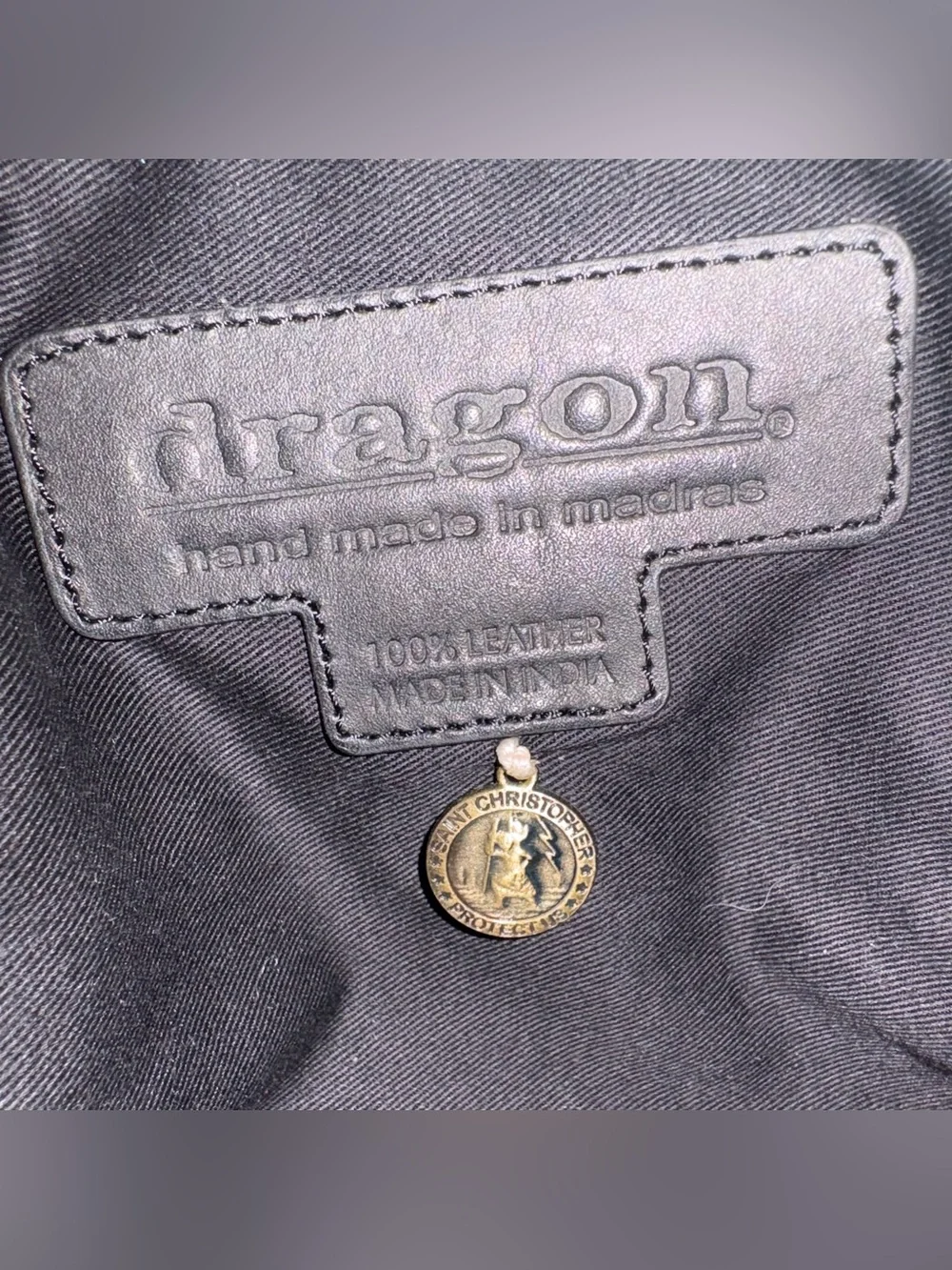 Dragon Diffusion Chunky Fellini Black Woven Leather Crossbody Pouchette - Picture 7 of 8
